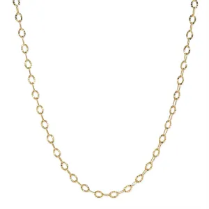 1928 Jewelry Oval Link Chain Necklace 16"