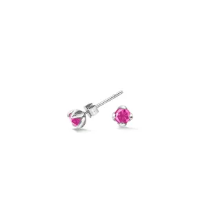 4mm Pink Tourmaline Orissa Studs