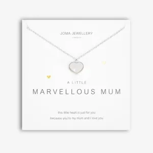 A Little Marvellous Mum Silver 46cm   5cm Extender Necklace 5274