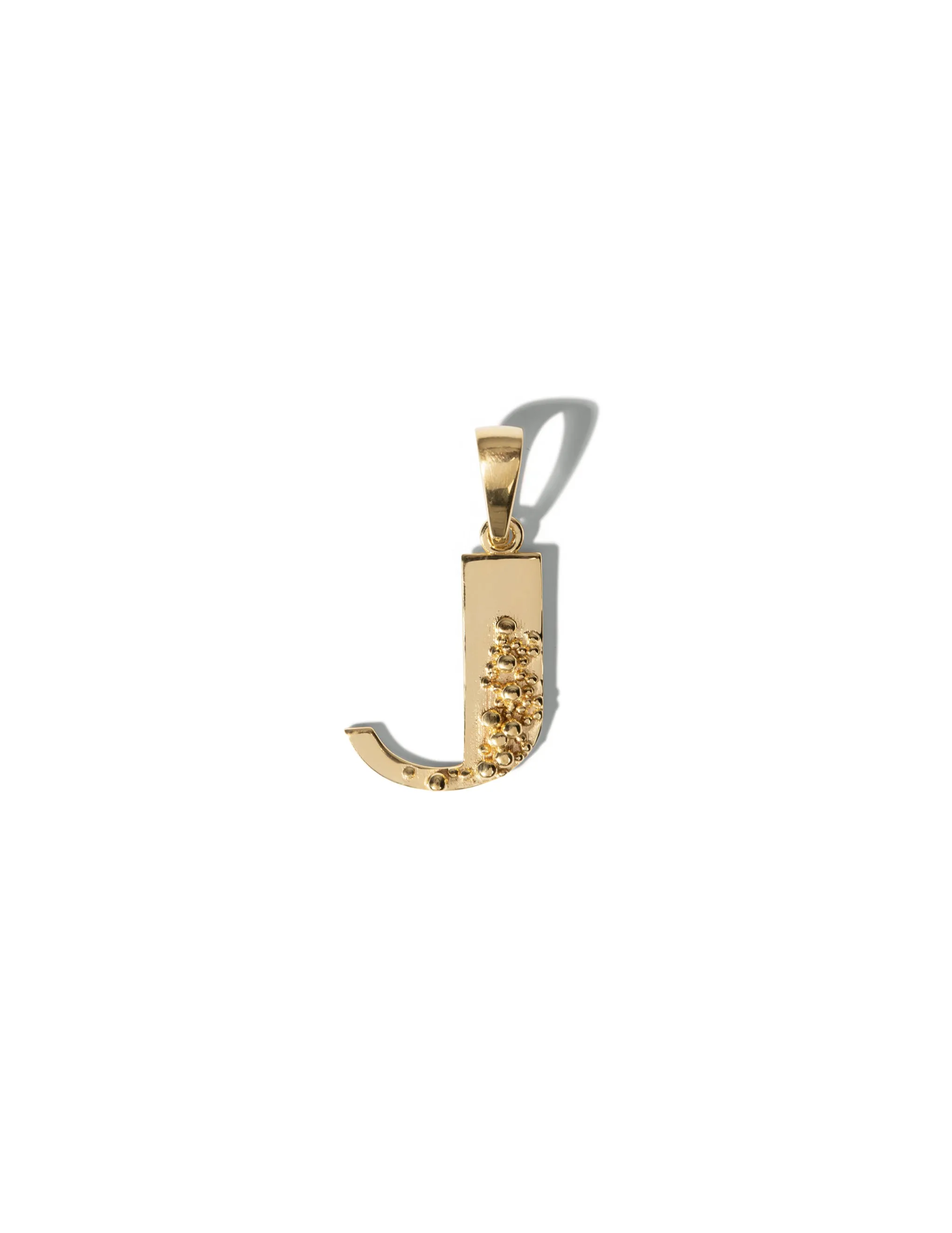 Alphabet Pendant A-Z <br> Gold Vermeil