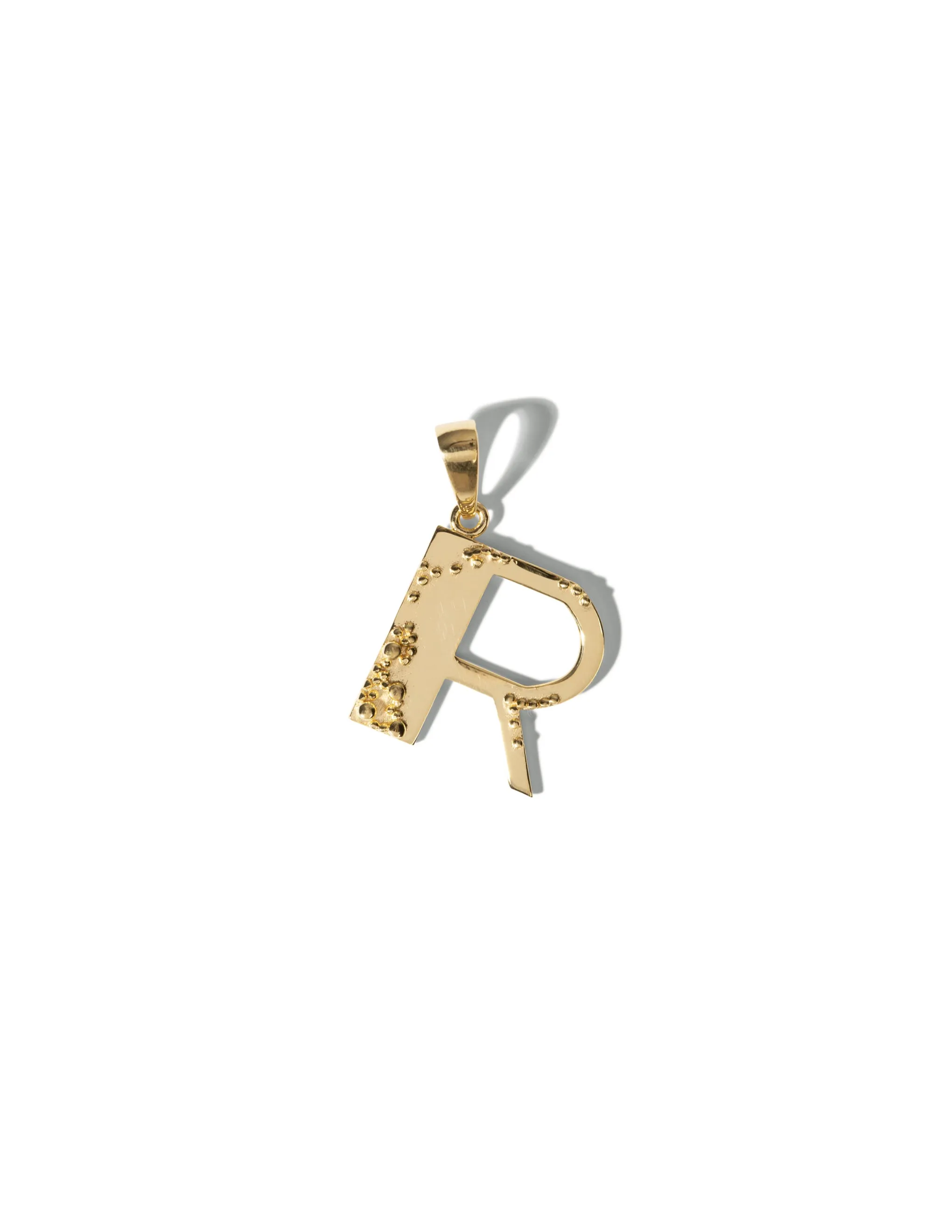 Alphabet Pendant A-Z <br> Gold Vermeil