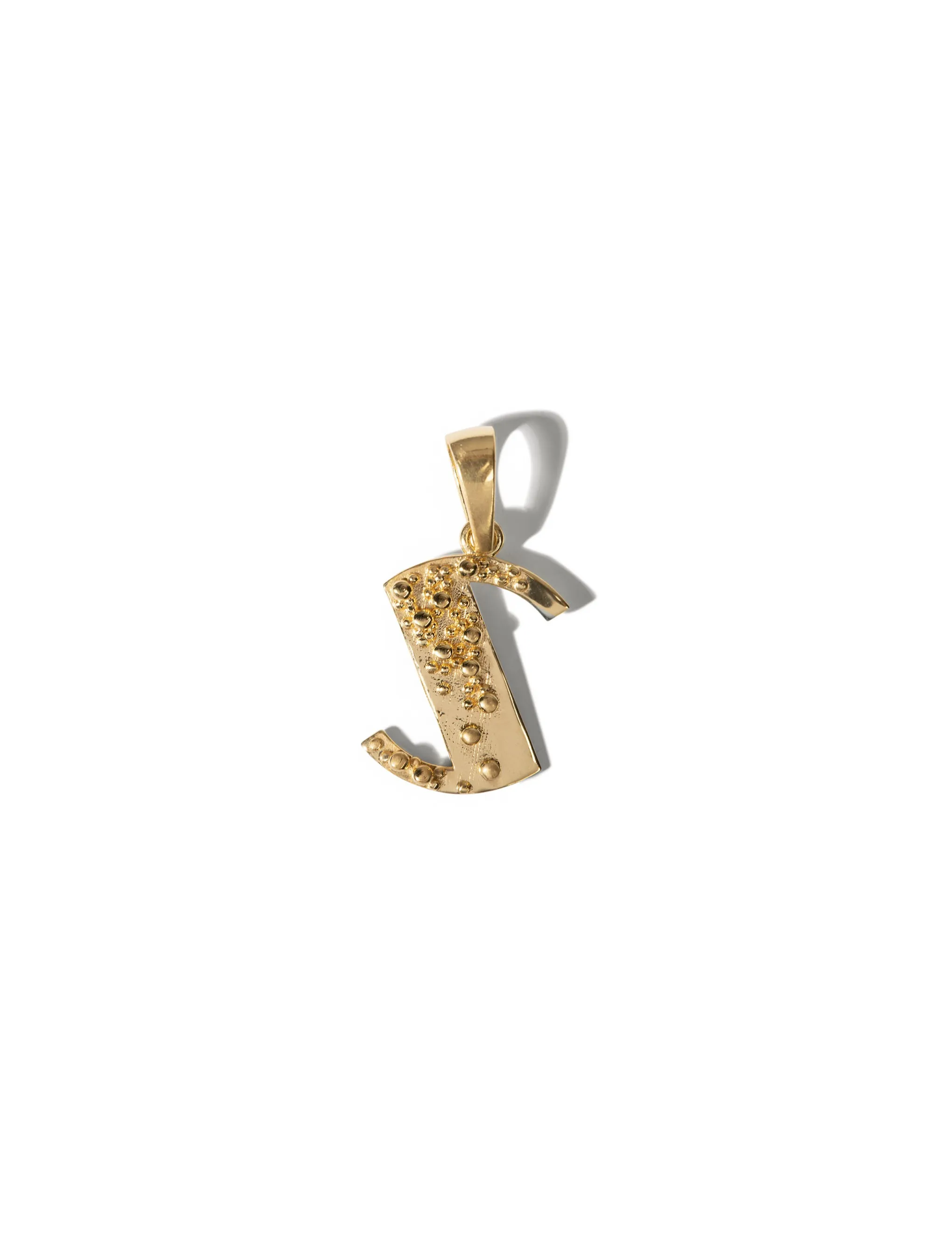 Alphabet Pendant A-Z <br> Gold Vermeil