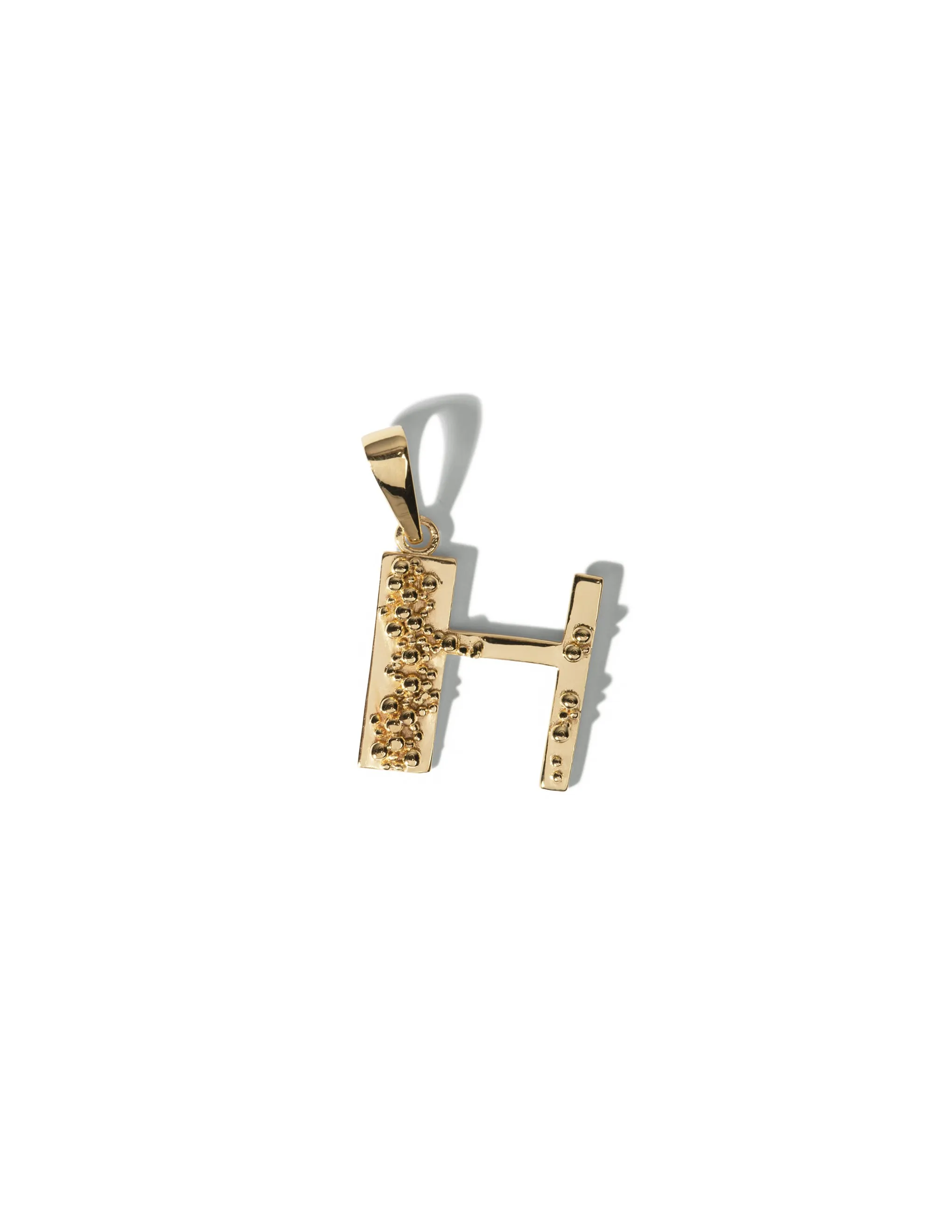 Alphabet Pendant A-Z <br> Gold Vermeil