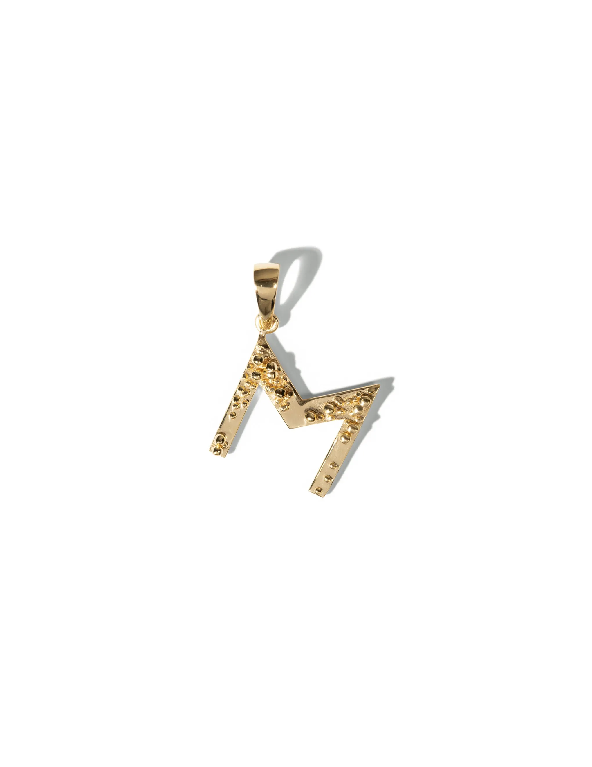 Alphabet Pendant A-Z <br> Gold Vermeil