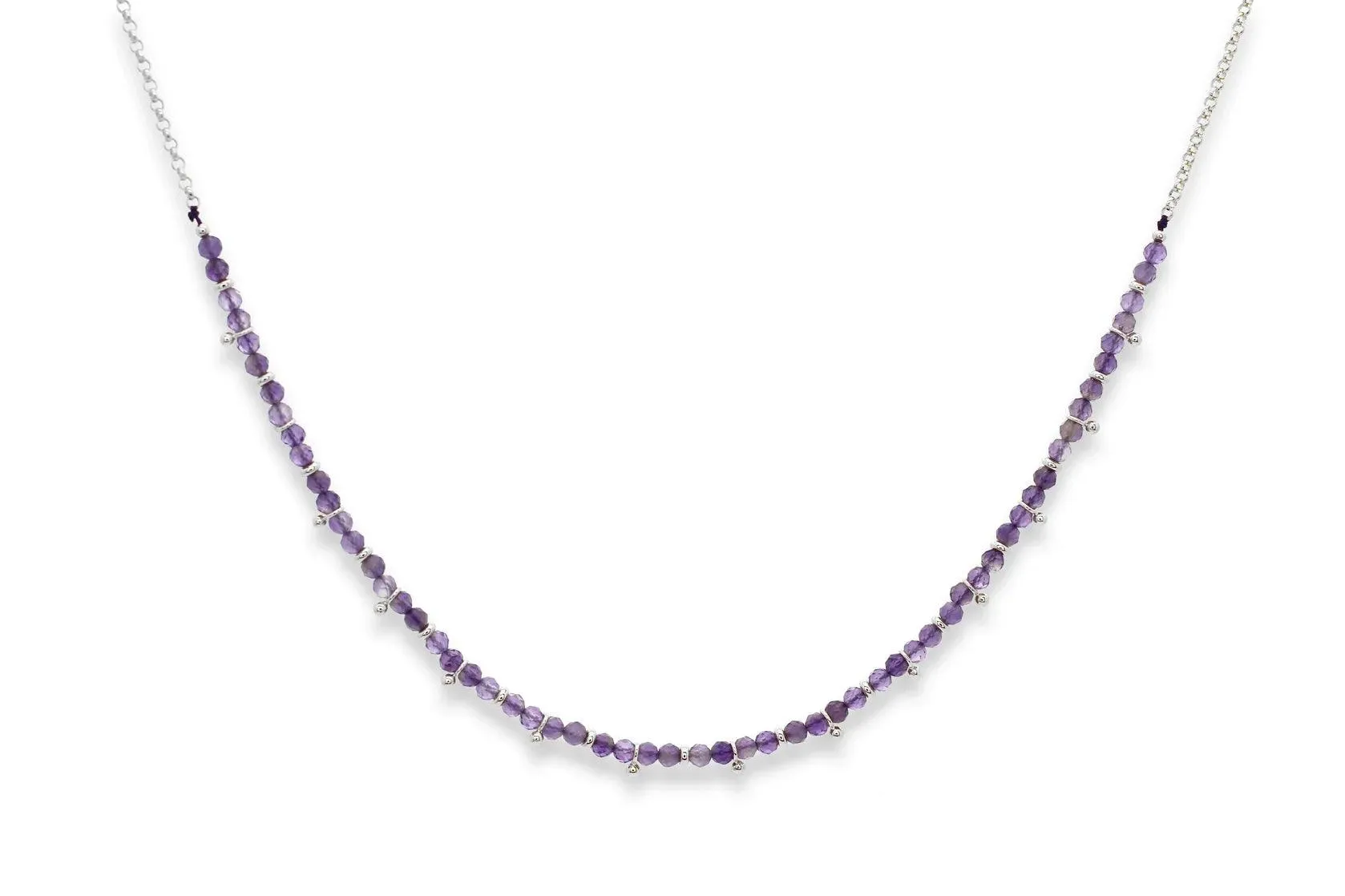 Amethyst Gemstone Necklace