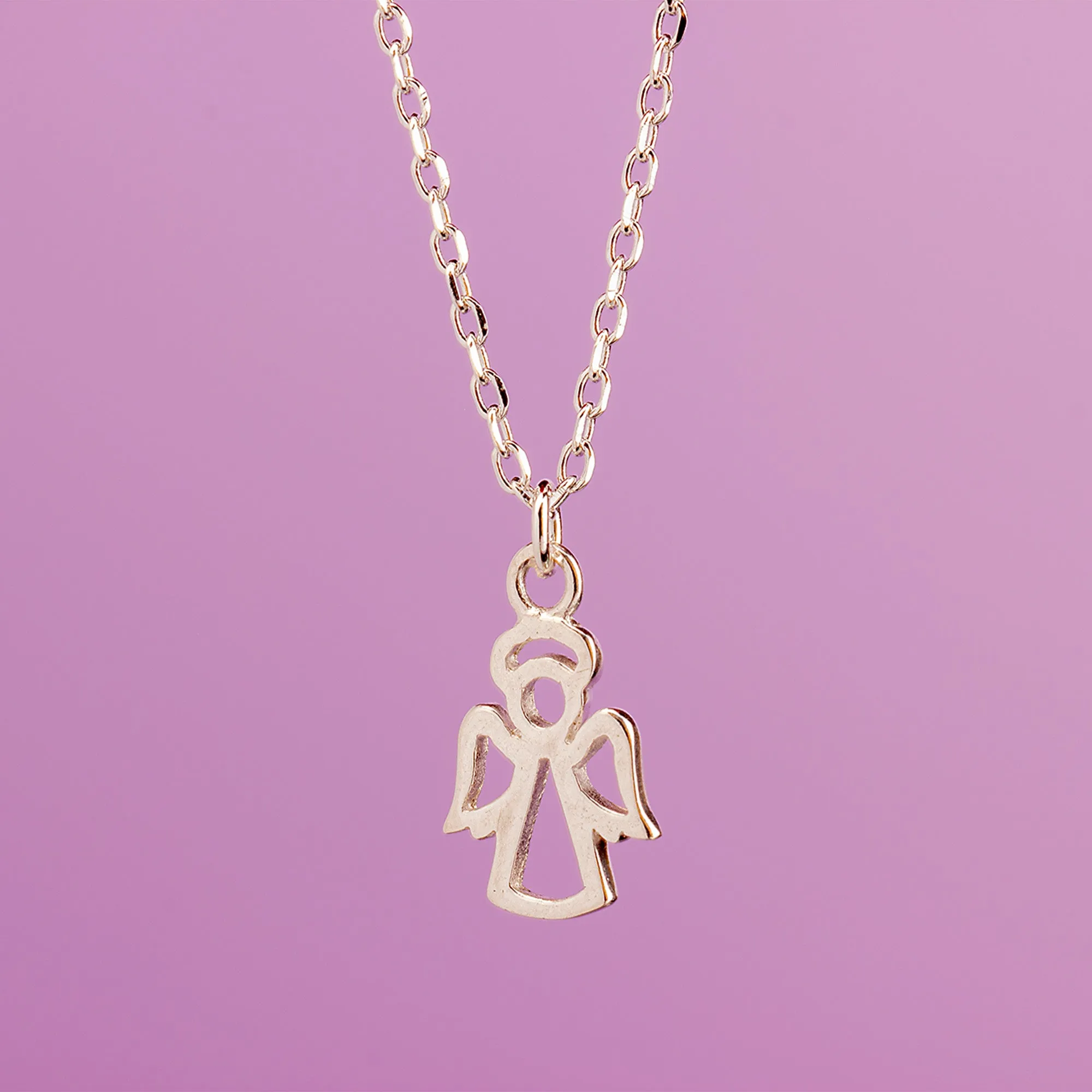 Angel Necklace - Sterling Silver