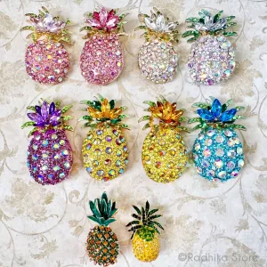 Auspicious Pineapples- Pendants-(Pins)