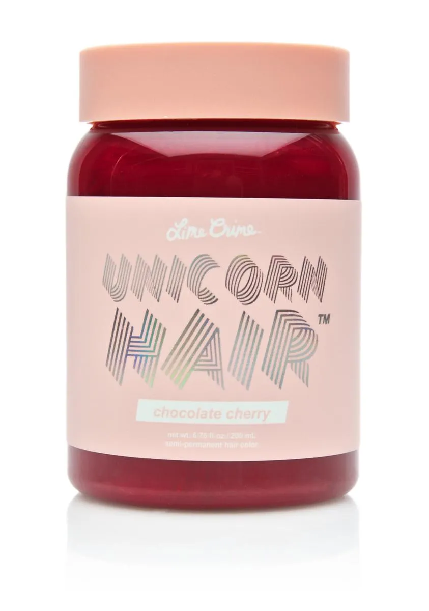 Chocolate Cherry Unicorn Hair Dye