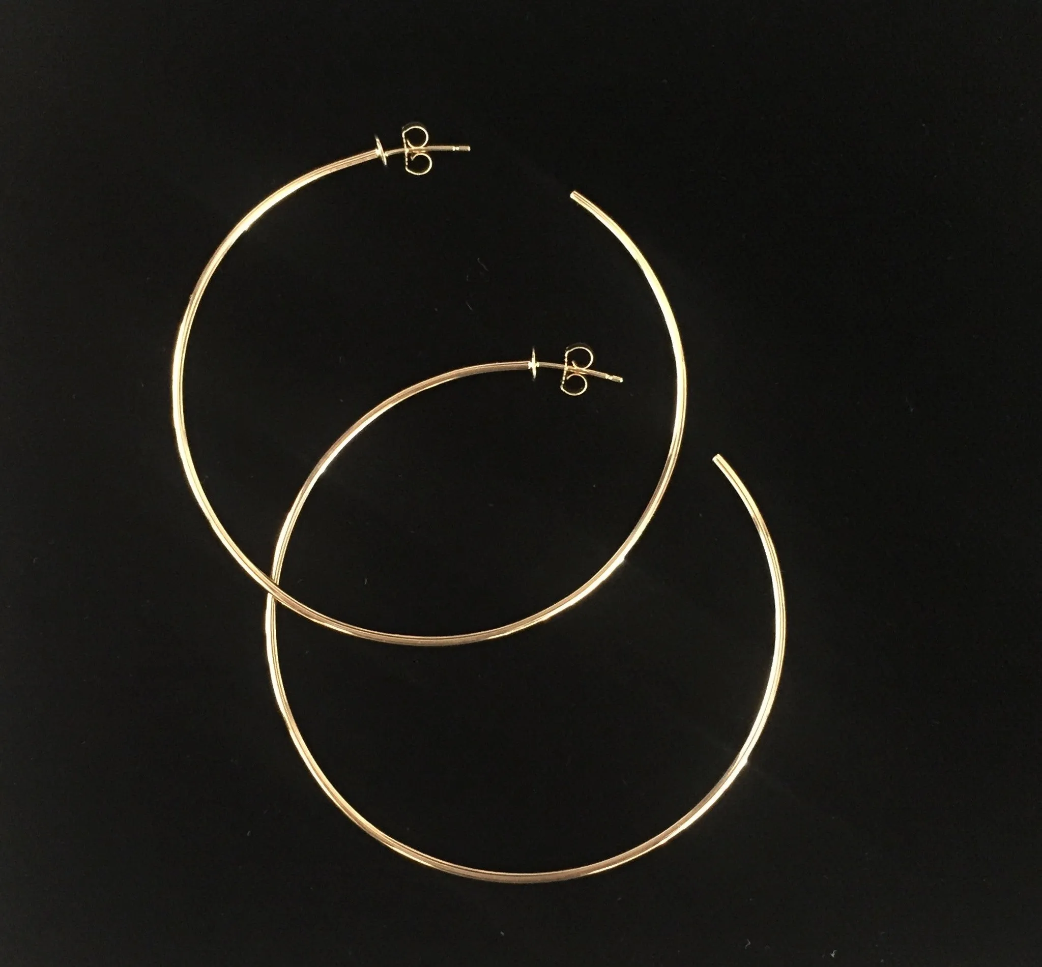 Classic 14k Gold Hoops