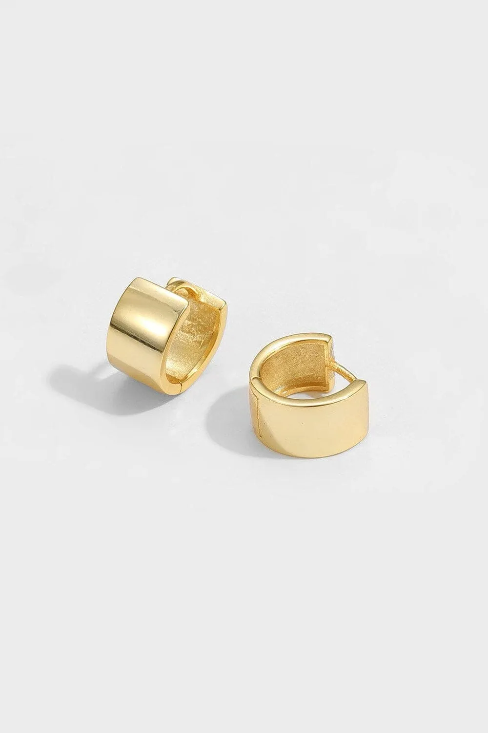 CLASSIC CUFF SMALL HOOPS - GOLD