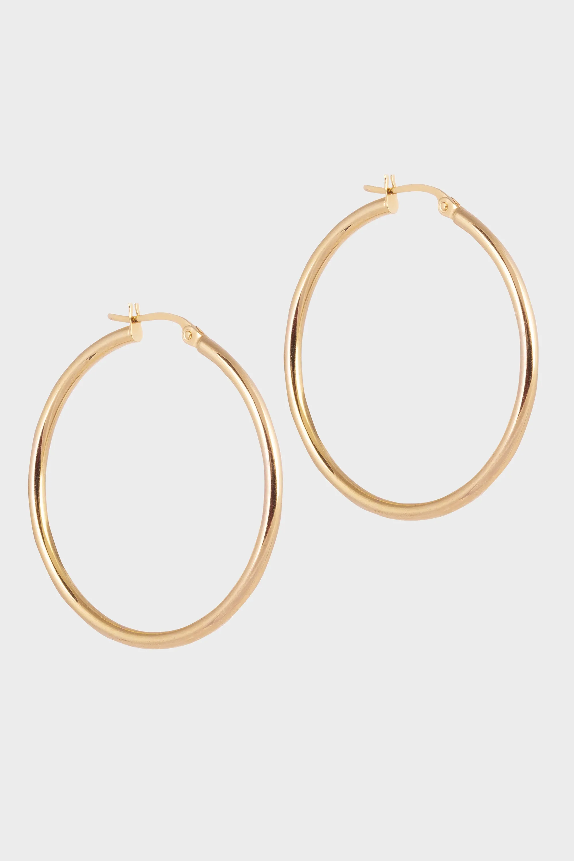 CLASSIC GOLD HOOPS (MORE SIZES)