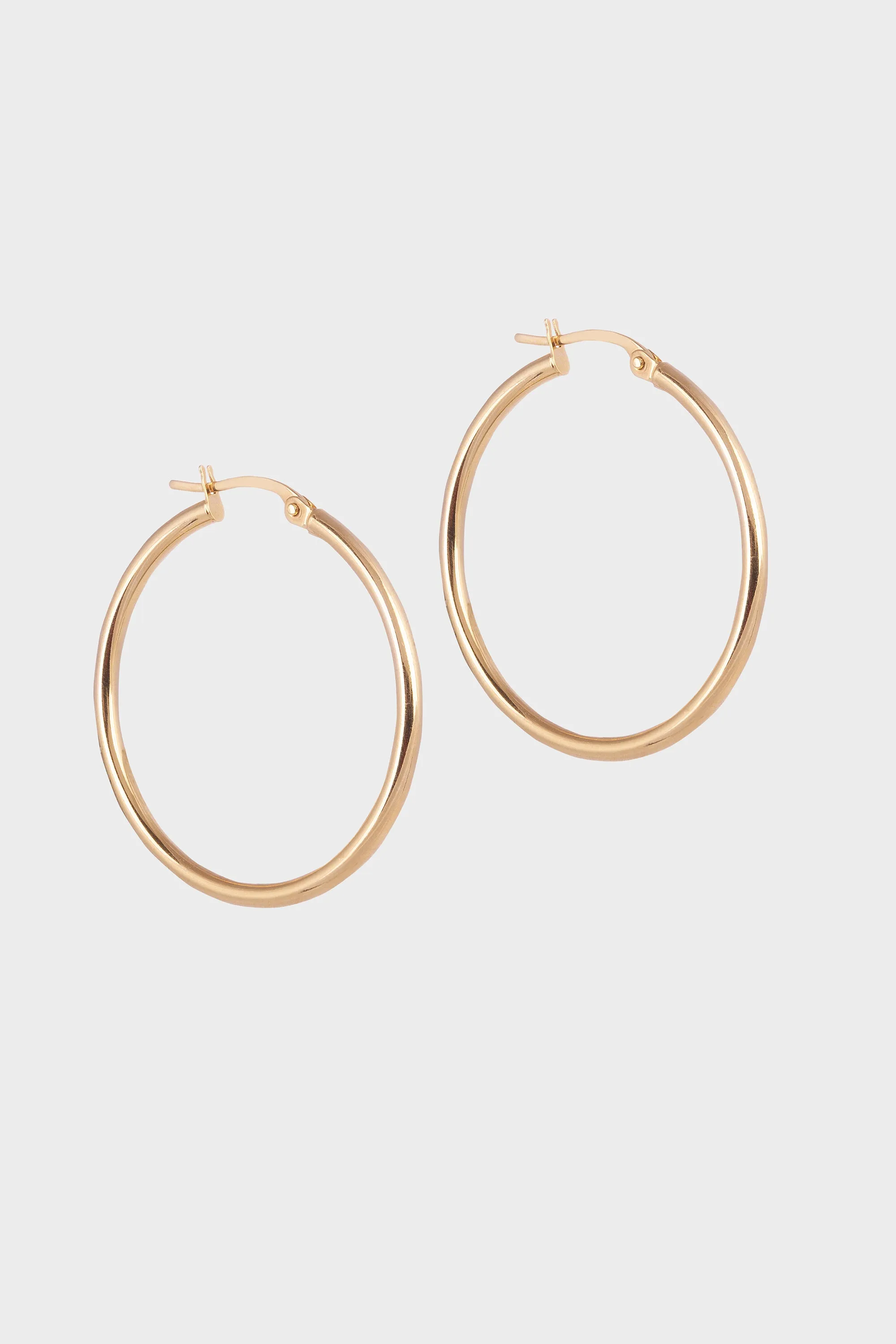 CLASSIC GOLD HOOPS (MORE SIZES)