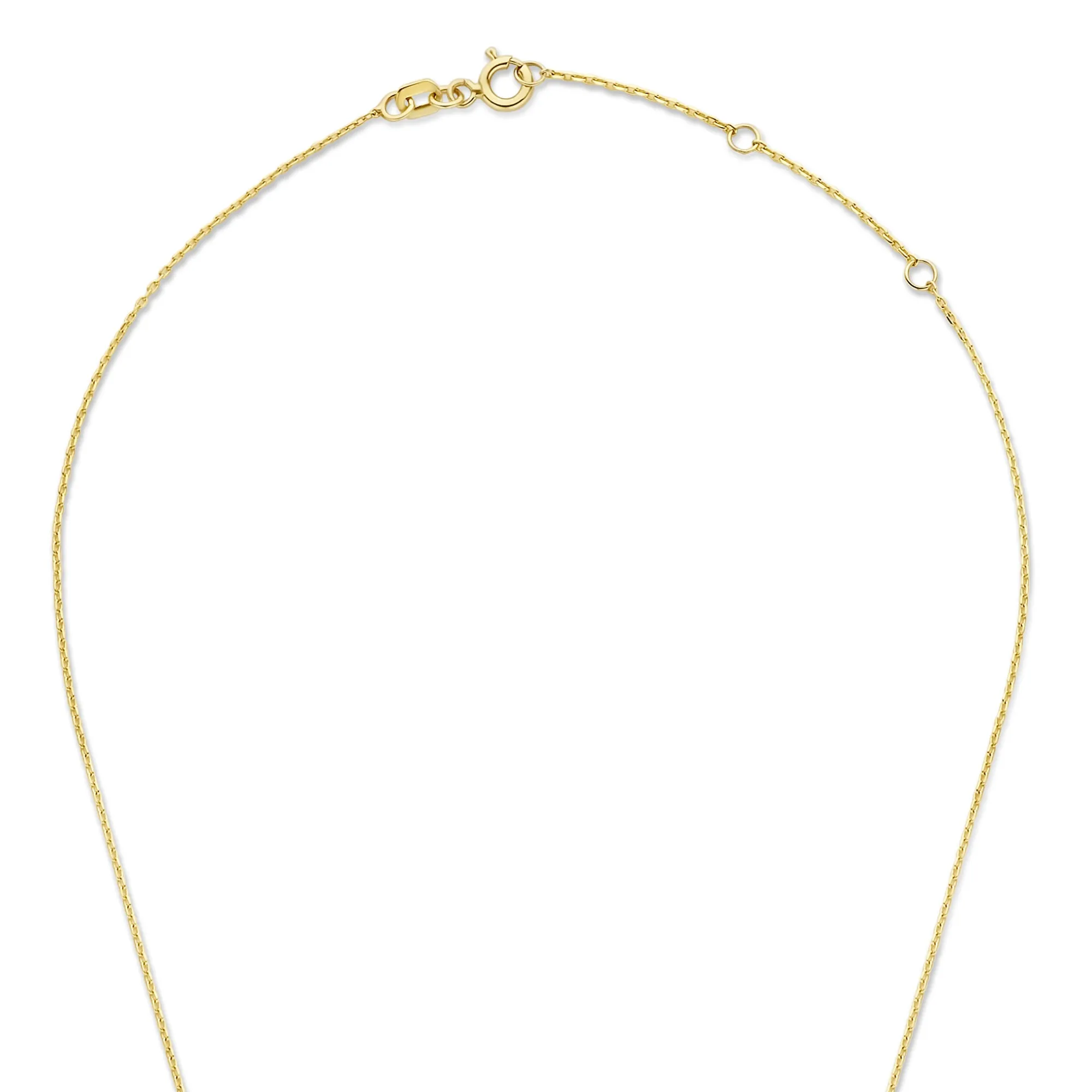 De la Paix Inaya 14 karat gold necklace with diamond 0.01 carat