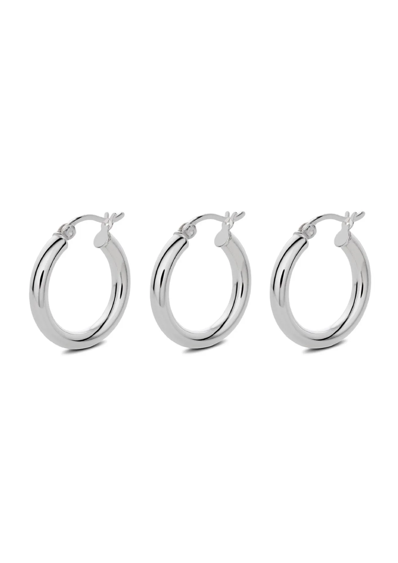 Dizzy Hoops Silver