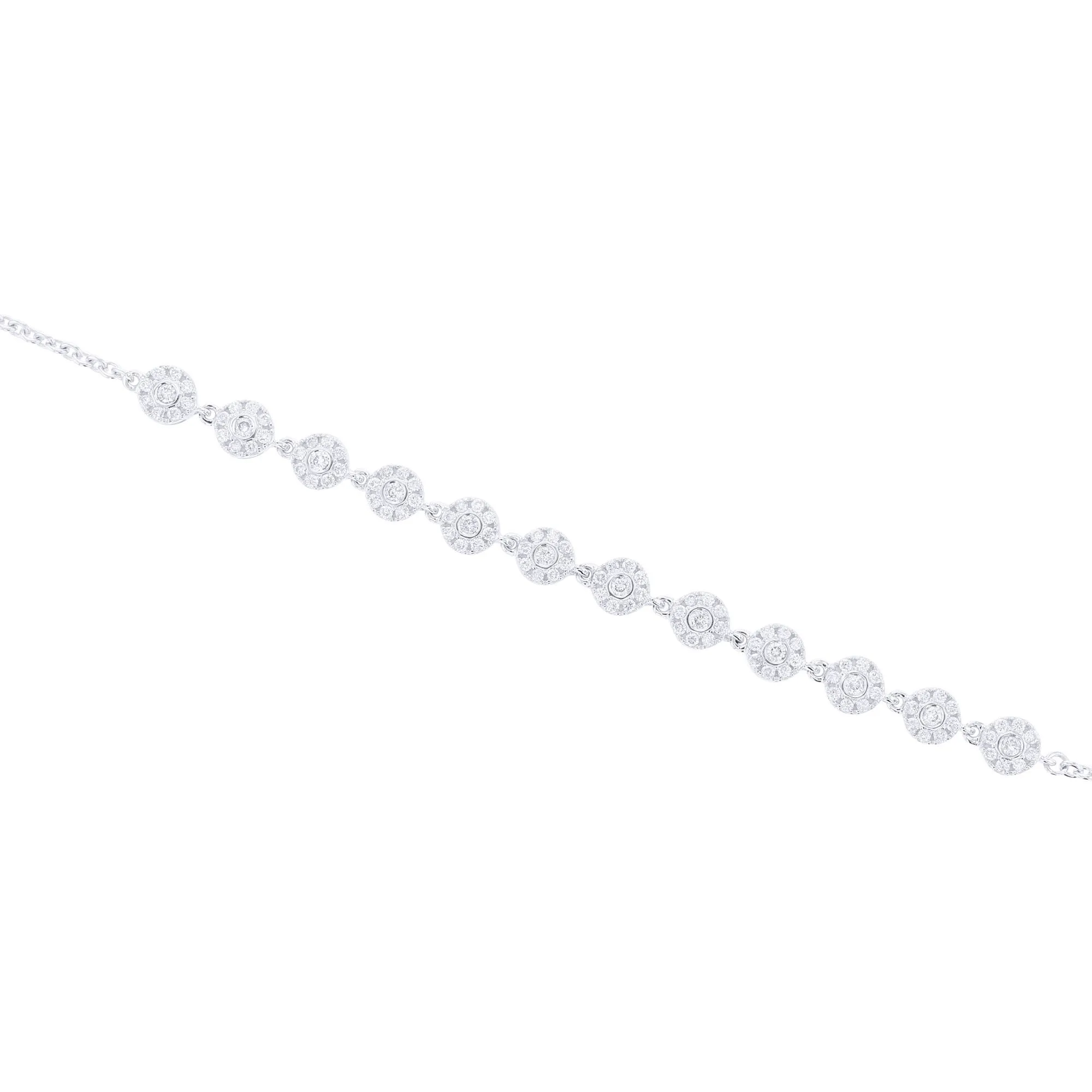 Drops of Jupiter Chain Diamond Bracelet 1/2ct