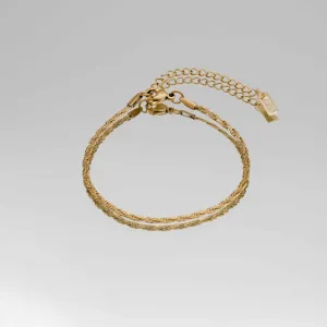 Flat Rope Chain Anklet