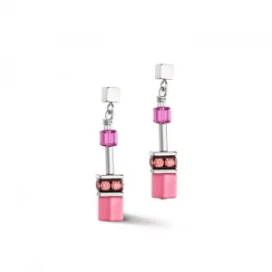 GeoCUBE® Iconic Viva Magenta Earrings 2838/21-0422