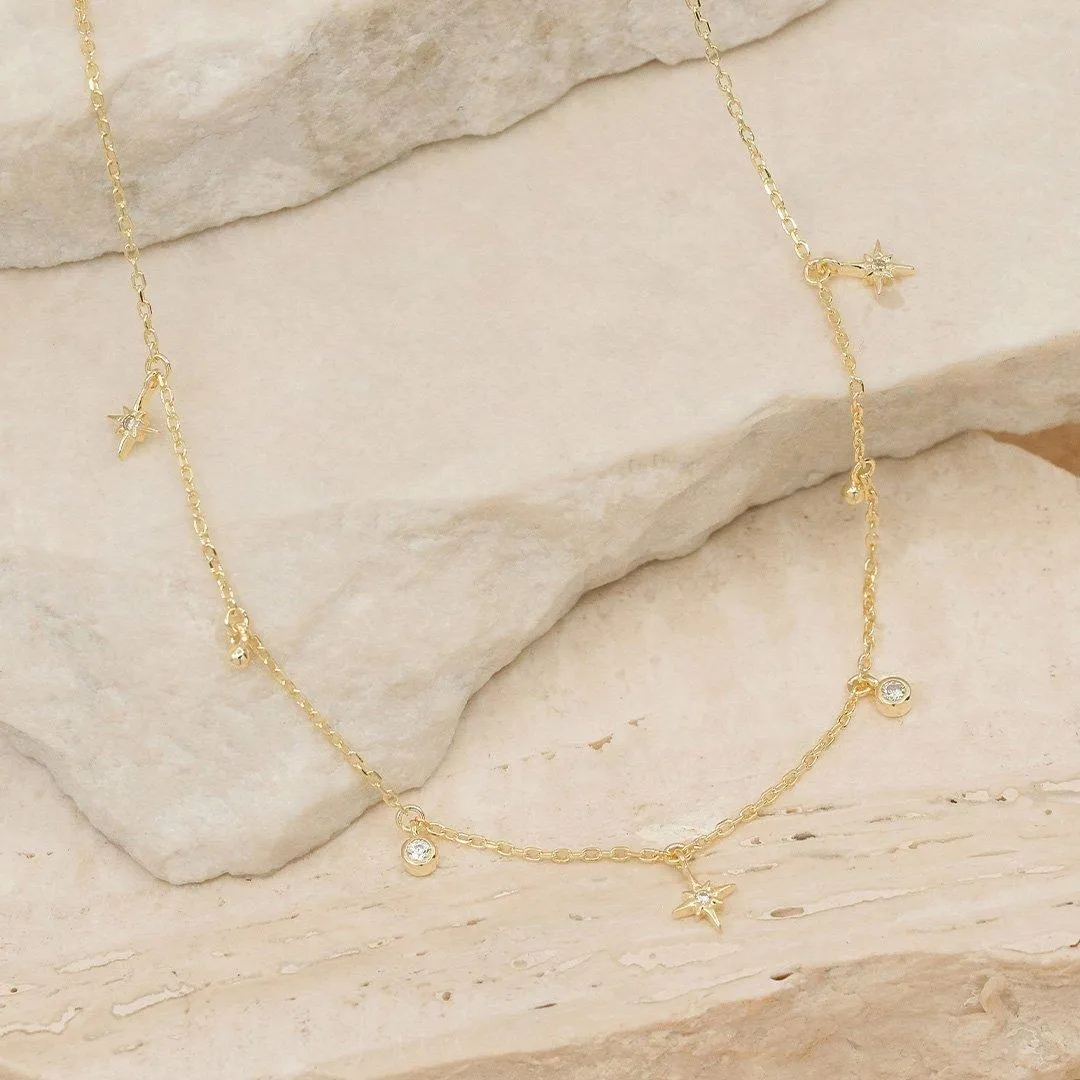 Gold Bathed In Your Light Choker