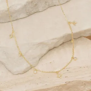 Gold Bathed In Your Light Choker