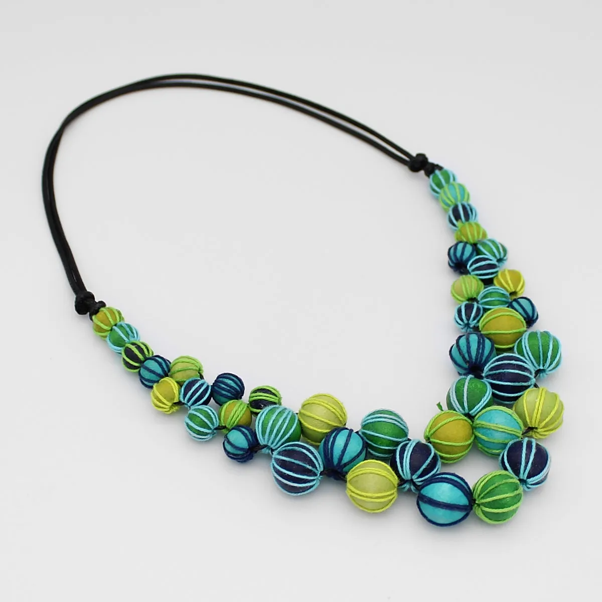 Green Pamela Berries Necklace