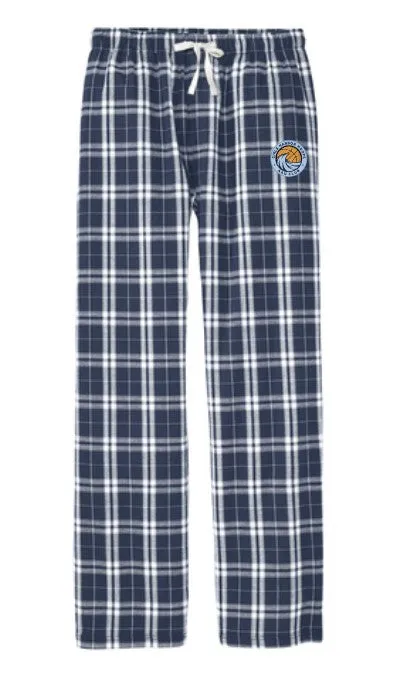 Harbor Hoops Adult Flannel Plaid Pants