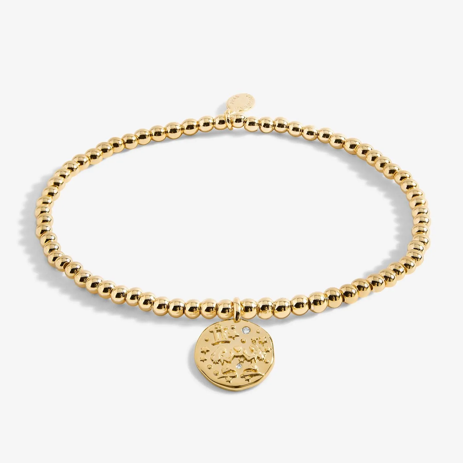 Joma Jewellery Gold Star Sign A Little 'Gemini' Bracelet