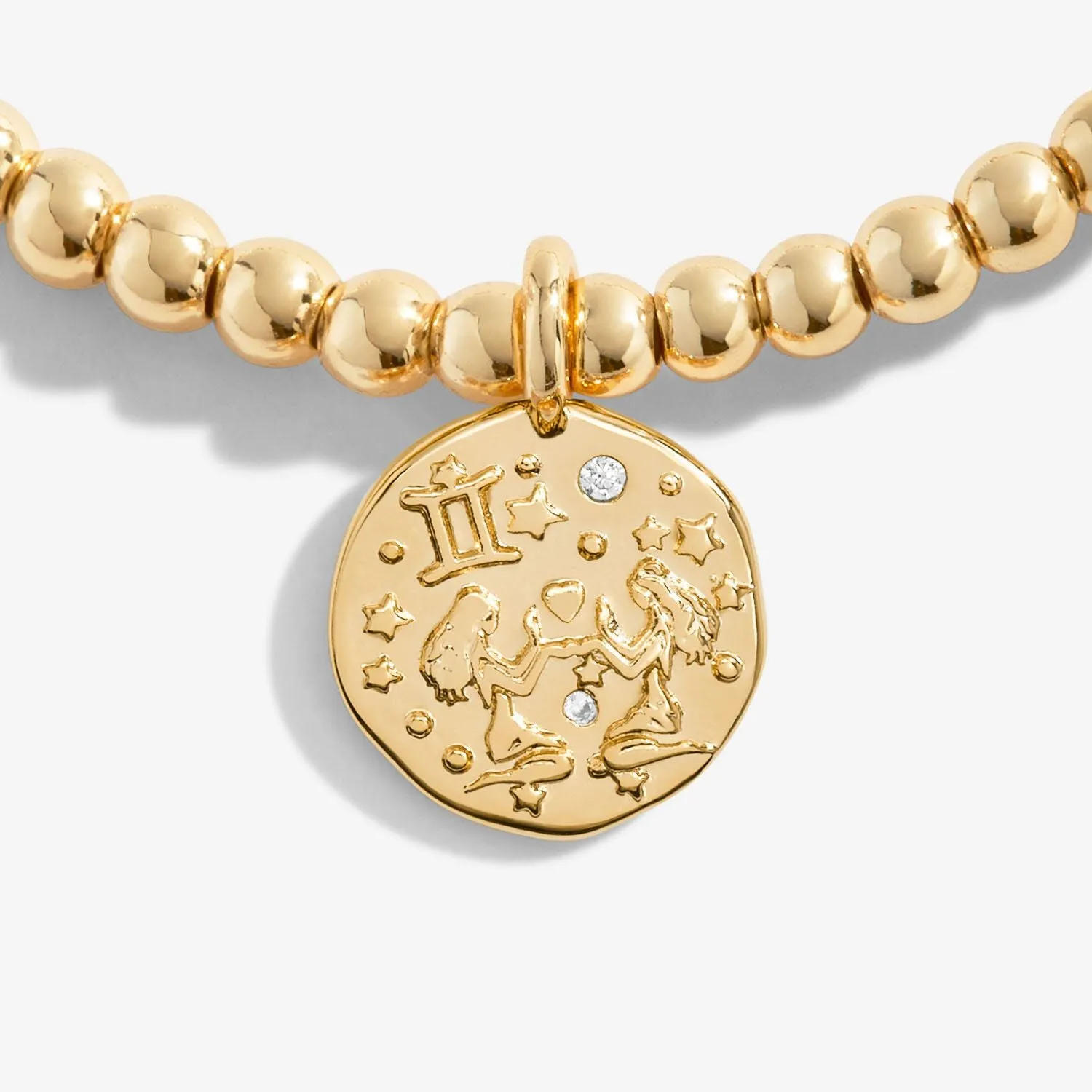 Joma Jewellery Gold Star Sign A Little 'Gemini' Bracelet