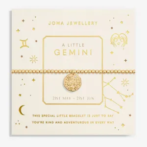 Joma Jewellery Gold Star Sign A Little 'Gemini' Bracelet