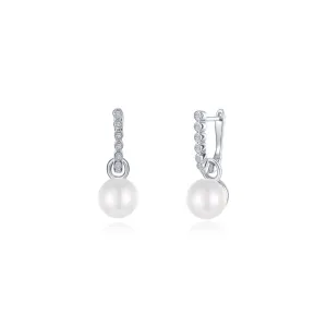 Lafonn Classic Pearl Earring E0588PLP00