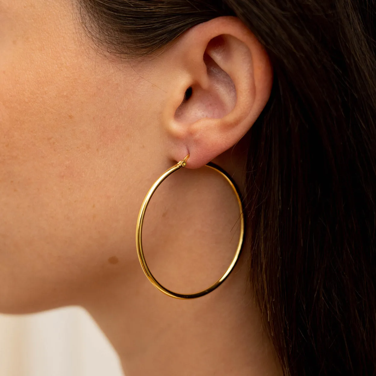 Large Classic Hoops