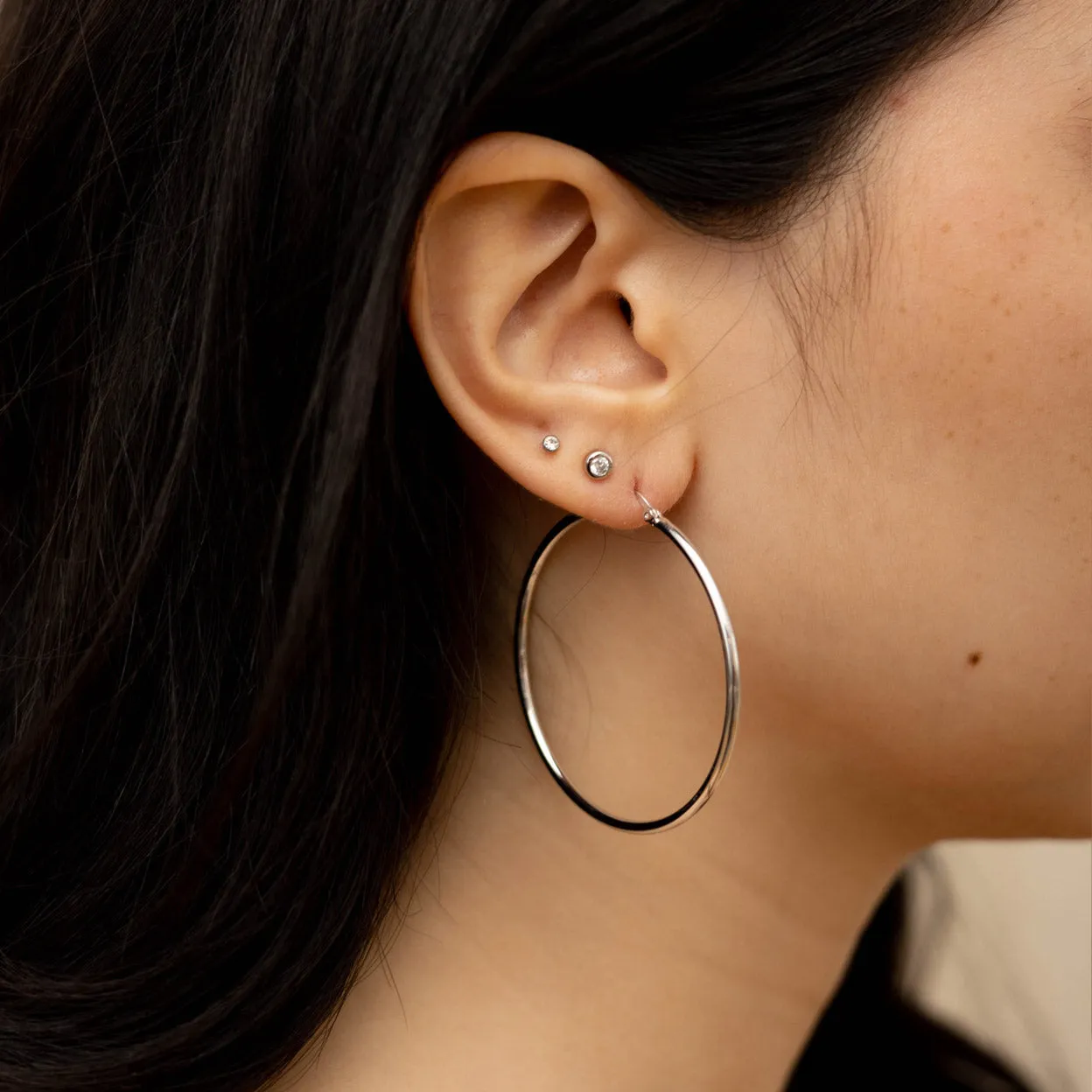 Large Classic Hoops