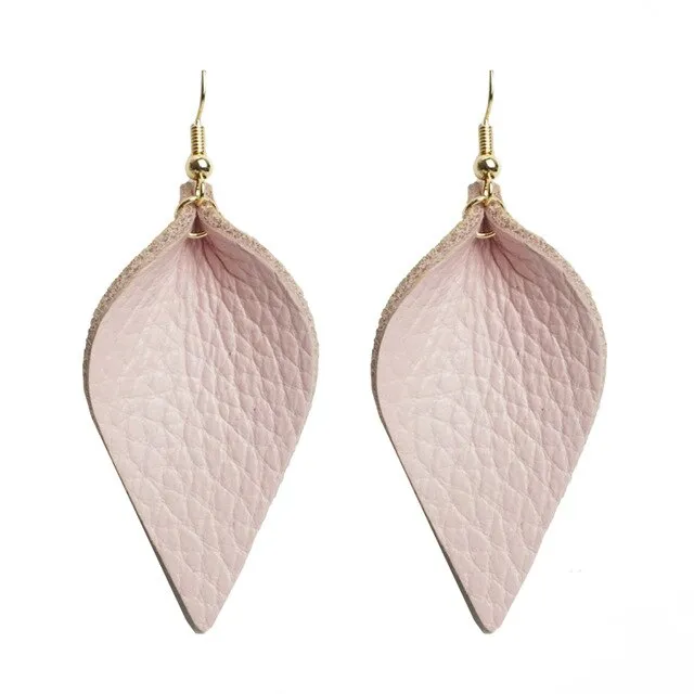 Leather earrings