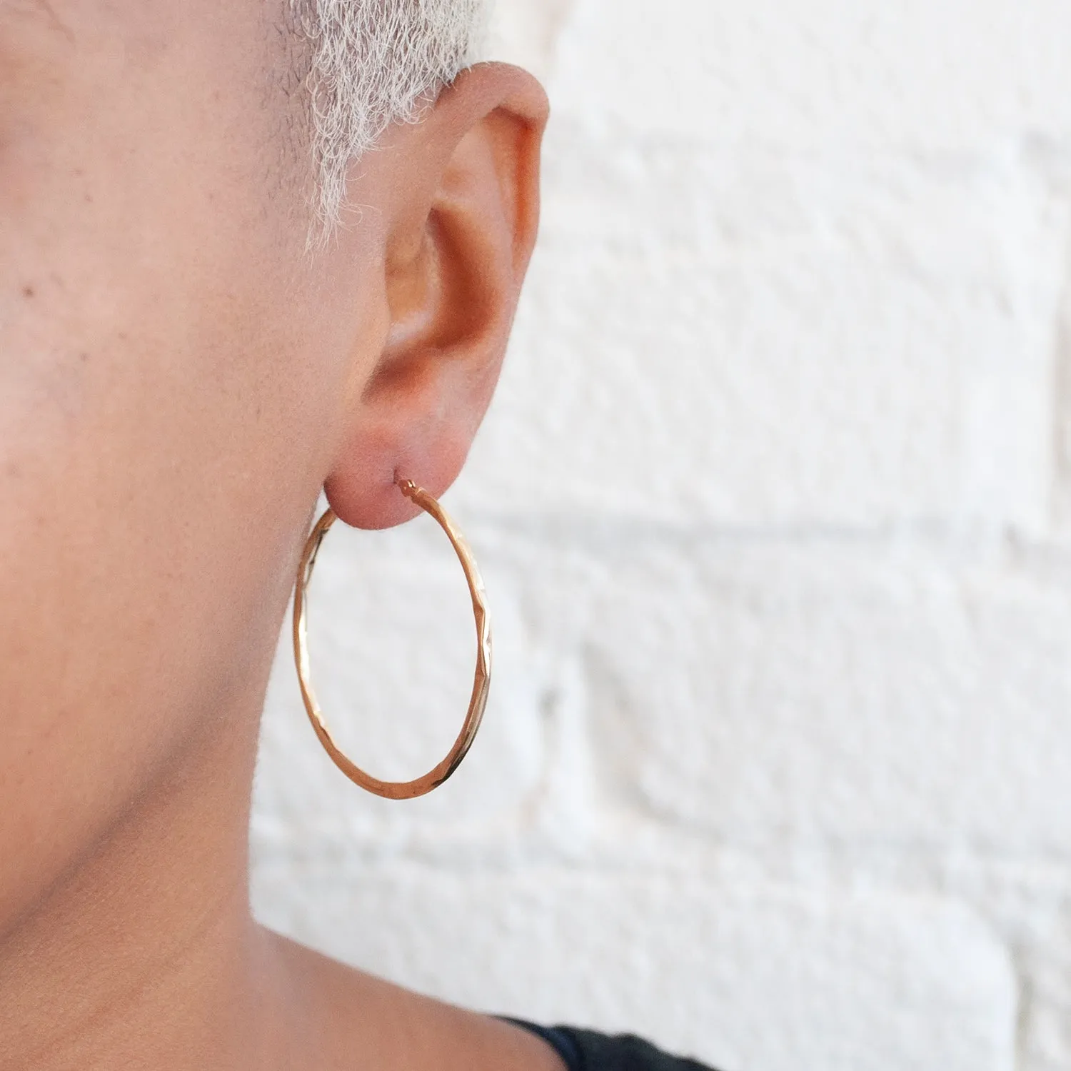 LI Wide Crush Hoops