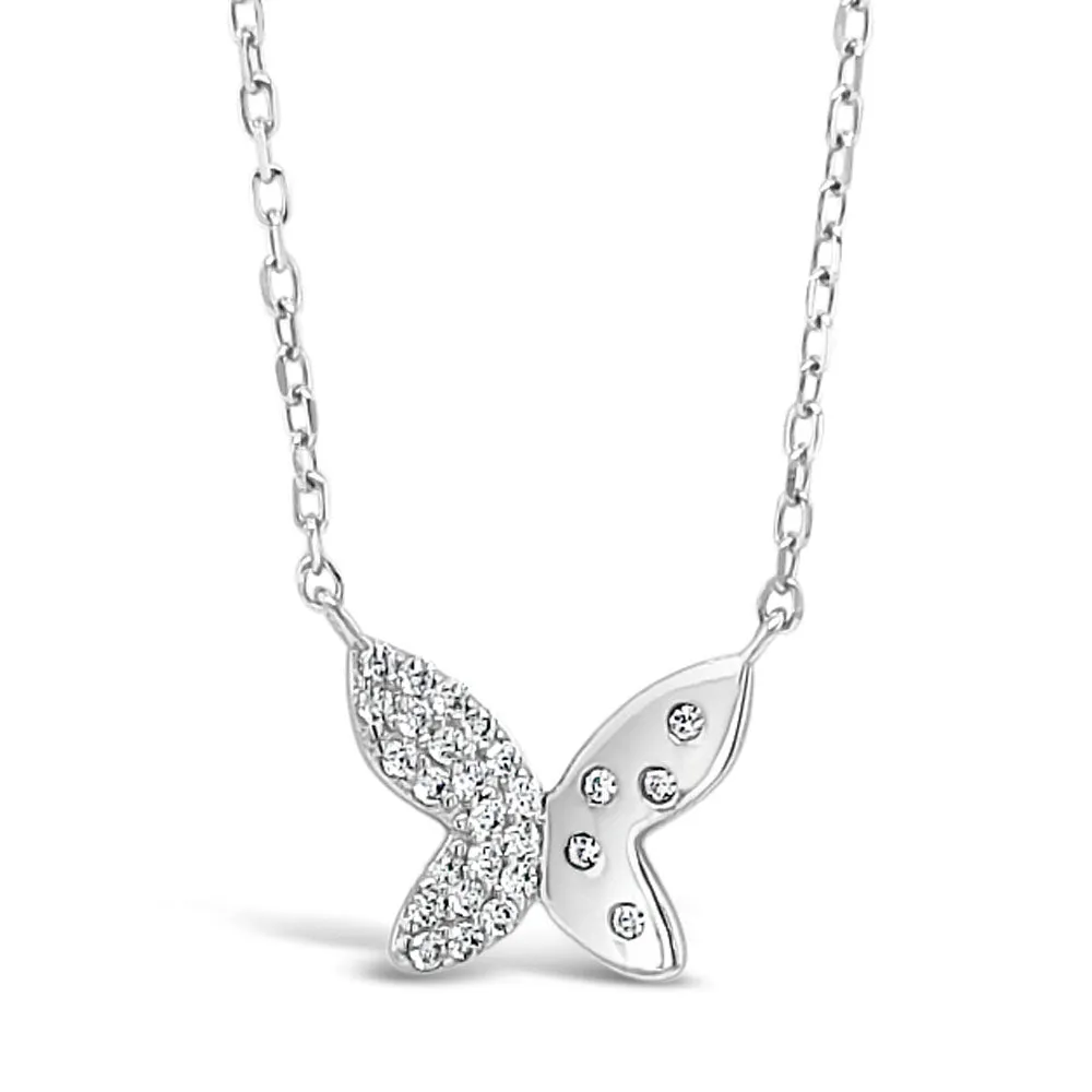 Meadow Butterfly Children Sterling Silver Pendant