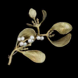 Mistletoe Brooch