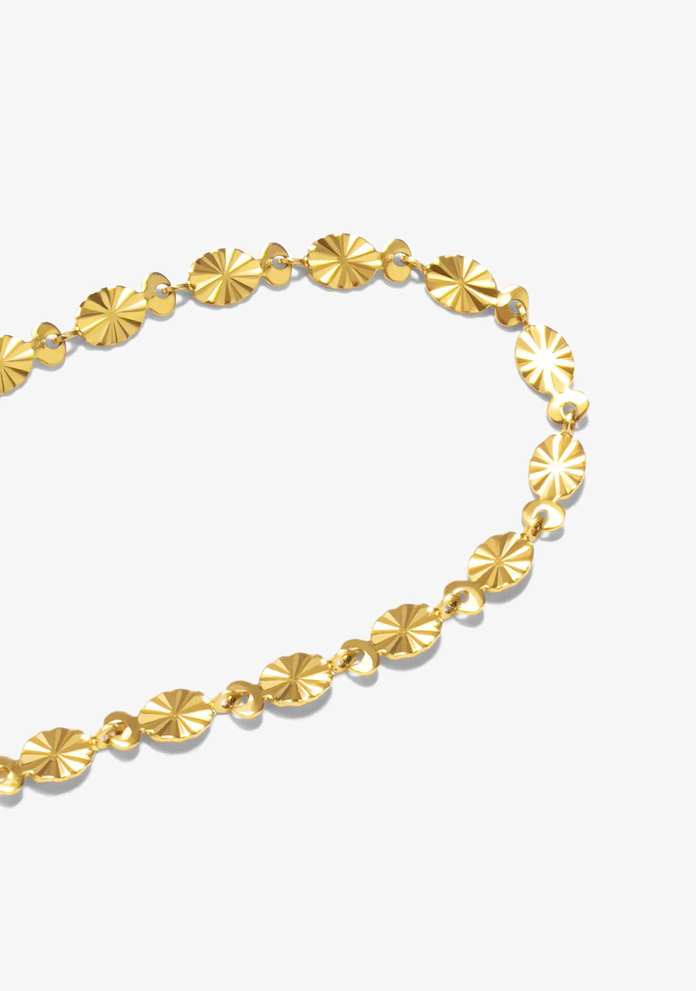 Necklace Flake Petite Gold