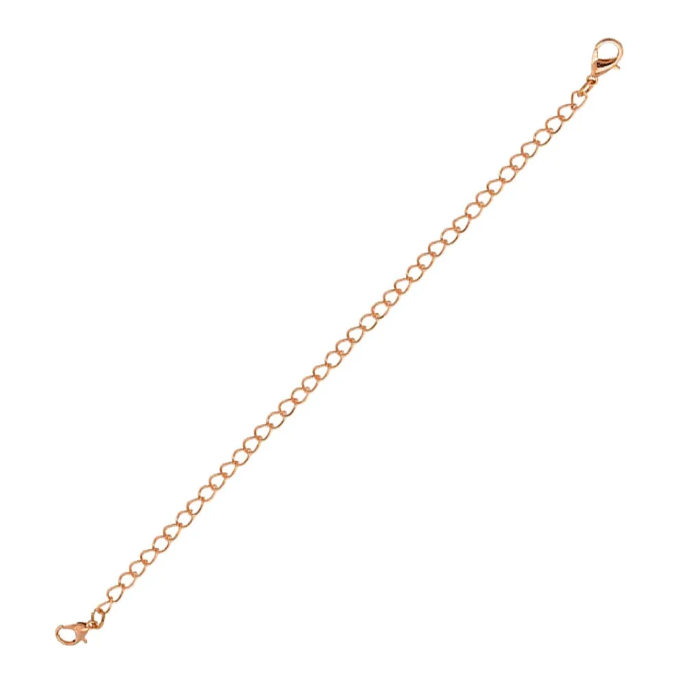 Obsession Necklace Extender Encased in 18k Rose Gold - 150mm