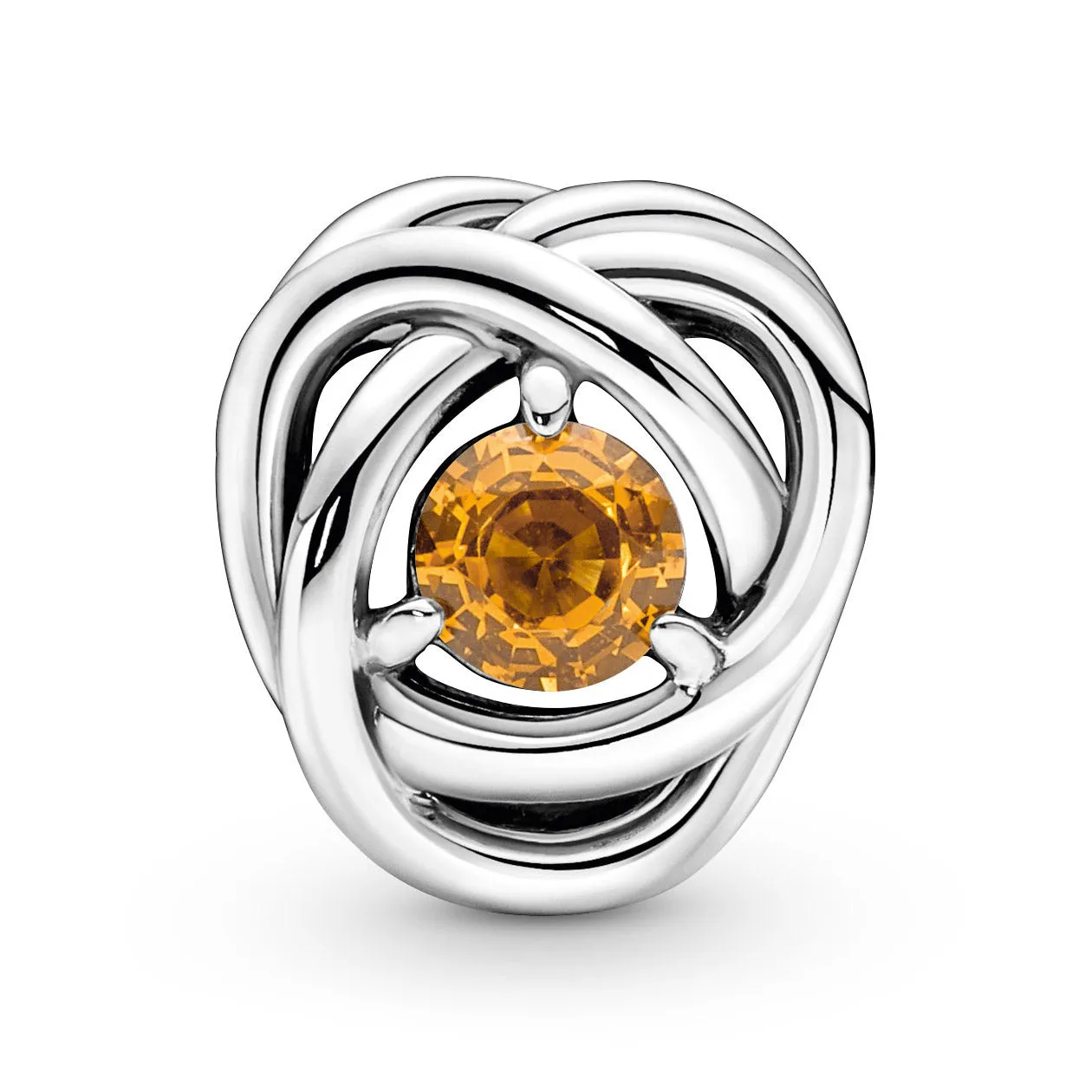 Pandora November - Honey Eternity Circle Charm