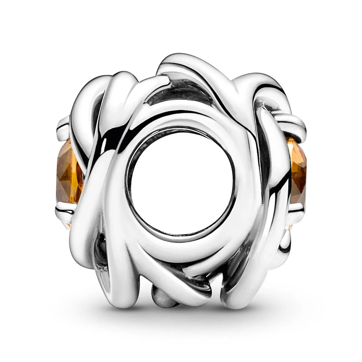 Pandora November - Honey Eternity Circle Charm