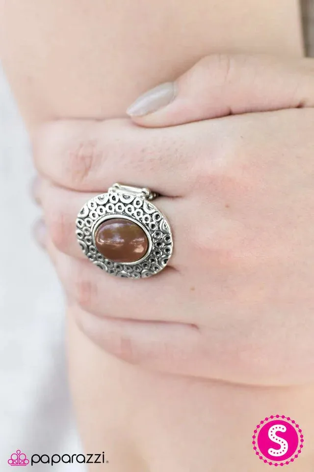 Paparazzi Ring ~ SPIN There, Done That - Brown