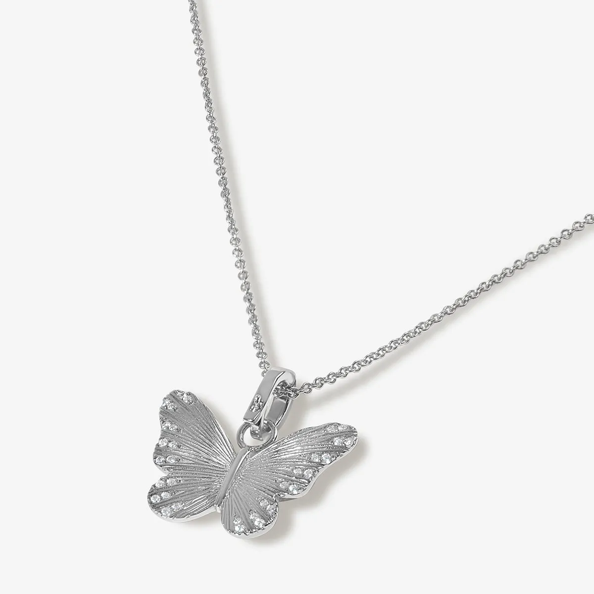 Pavel butterfly charm necklace