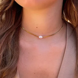 Pearl choker