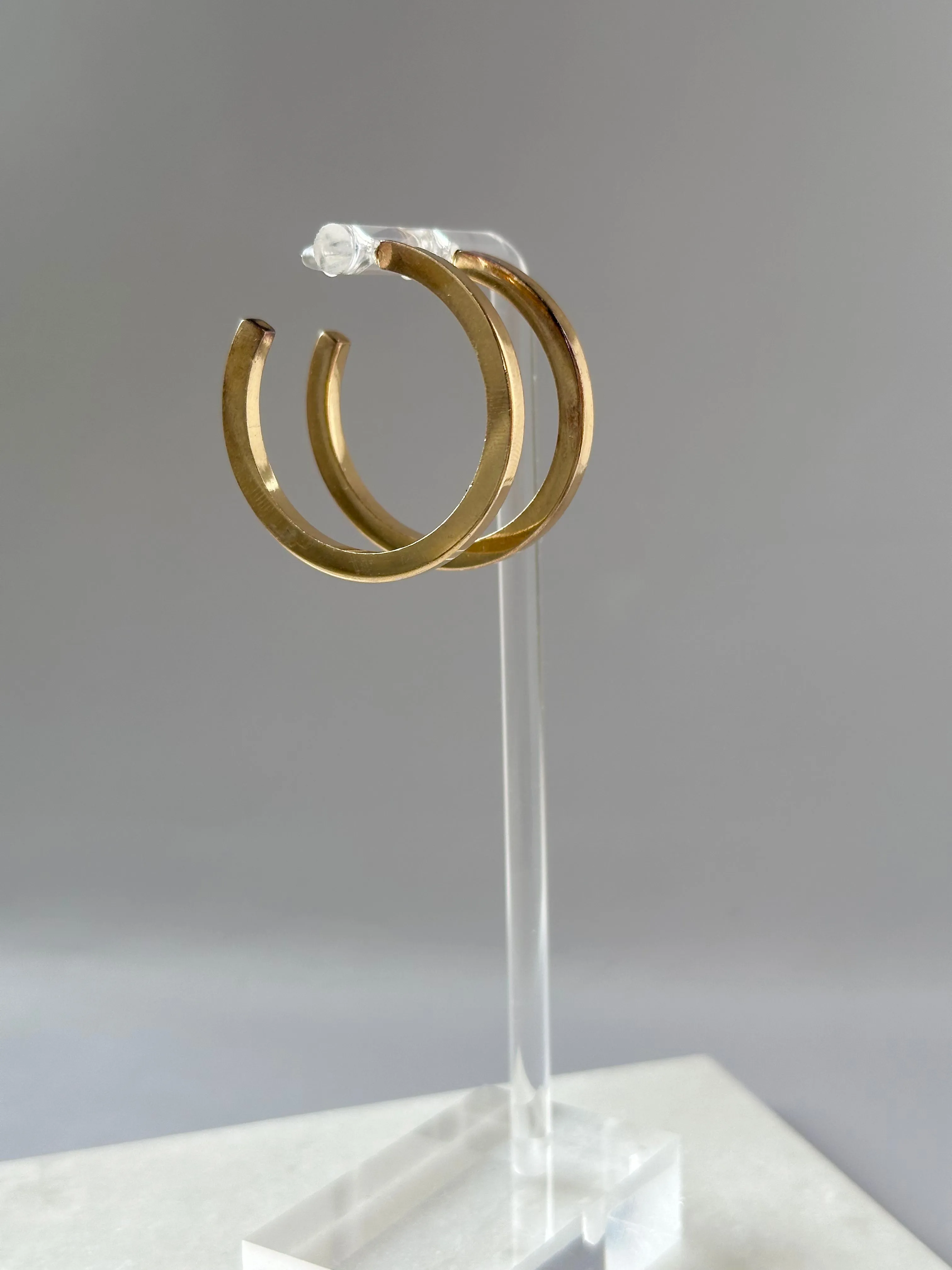 Plain Jane Gold Hoop