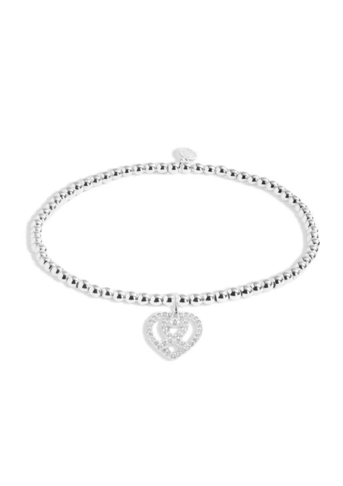 "A Day To Remember" Silver Stretch Bracelet