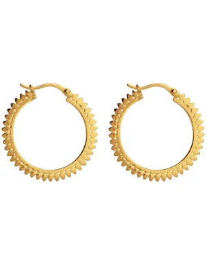 Radiance Hoop Earring Gold E6998