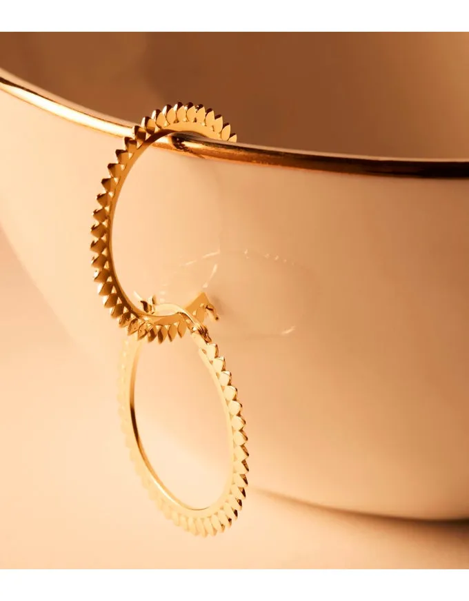 Radiance Hoop Earring Gold E6998