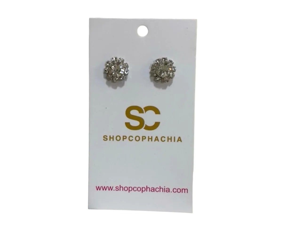 Shop Cophachia Diamond Incrusted Studs