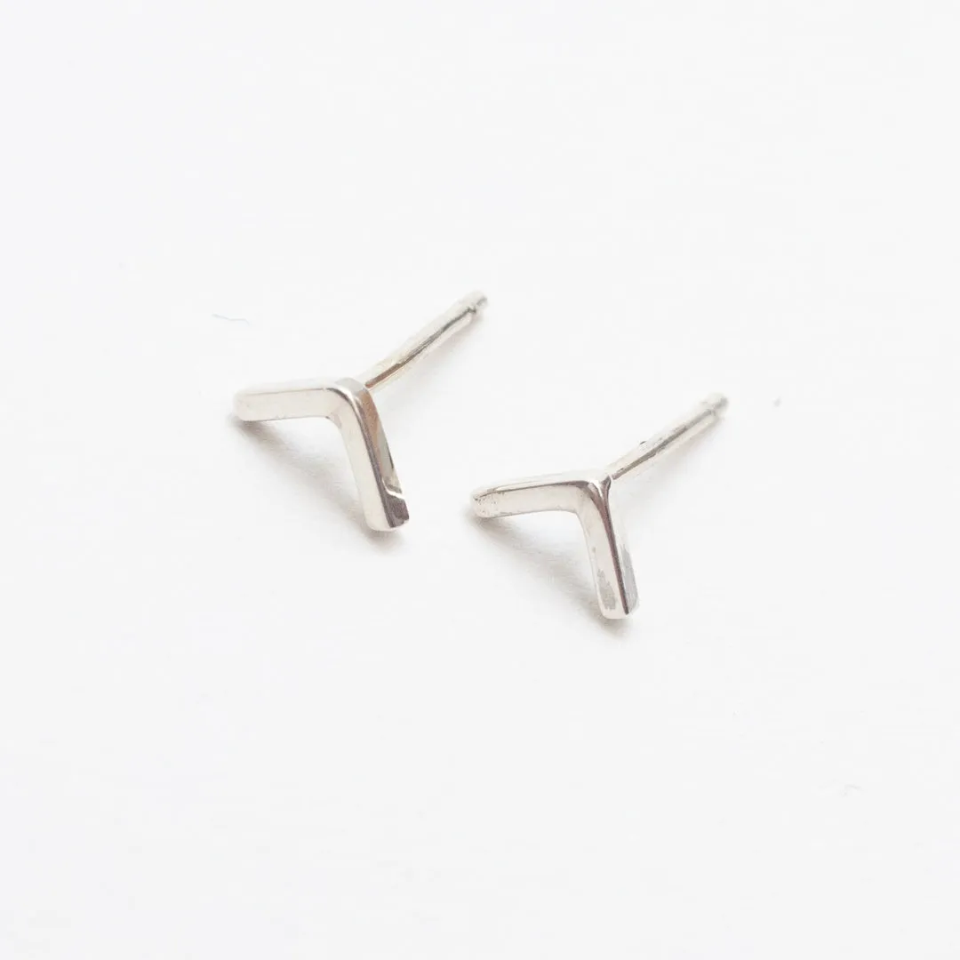 Silver Arrow Studs