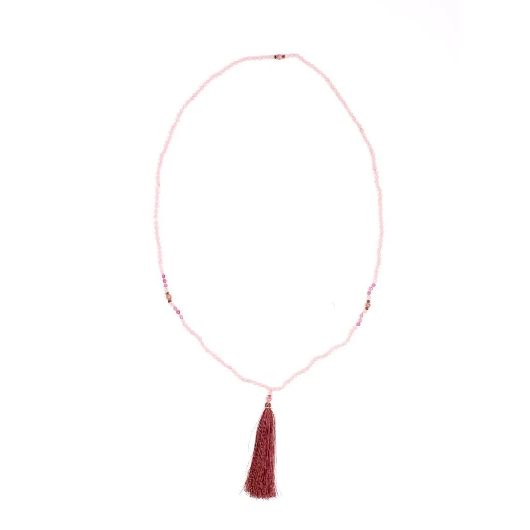 Sonia Tassel Bead Necklace - Thailand