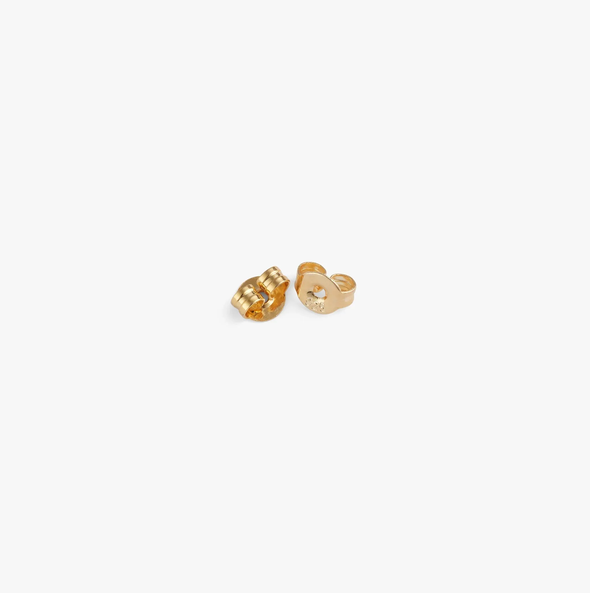 SQUARE ZIRCONIA STUDS Gold